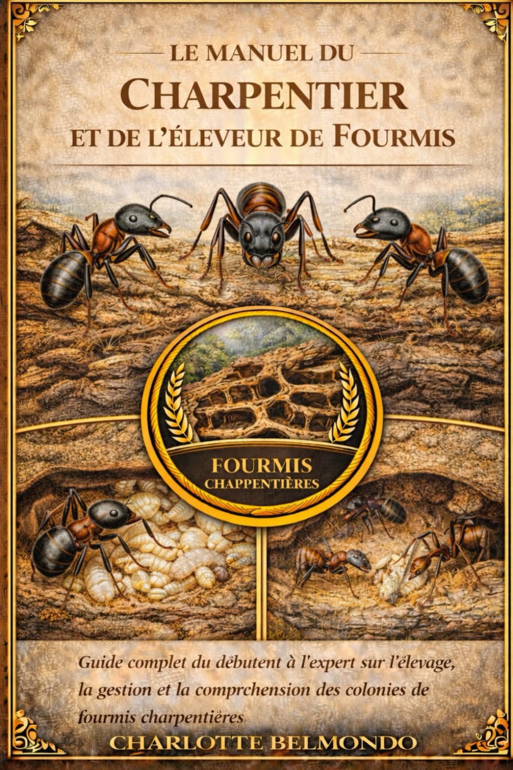 LE MANUEL DU CHARPENTIER ET DE L'ÉLEVEUR DE FOURMIS: Guide complet du débutant à l'expert sur l'élevage, la gestion et la compréhension des colonies de fourmis charpentières