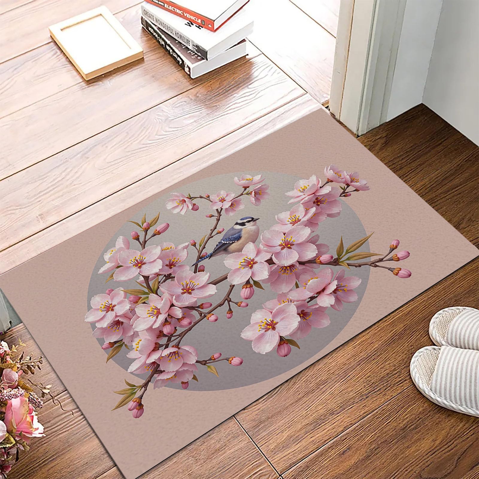 Tapis entrée intérieur 50x80cm antidérapant fini les glissades et sols humides