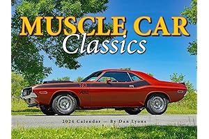 2024 Muscle Car Classics Wall Calendar