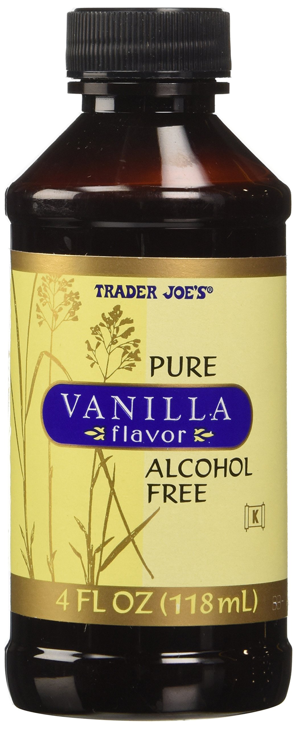 Trader Joe's Pure Vanilla Flavor Alcohol Free, 4 fl oz