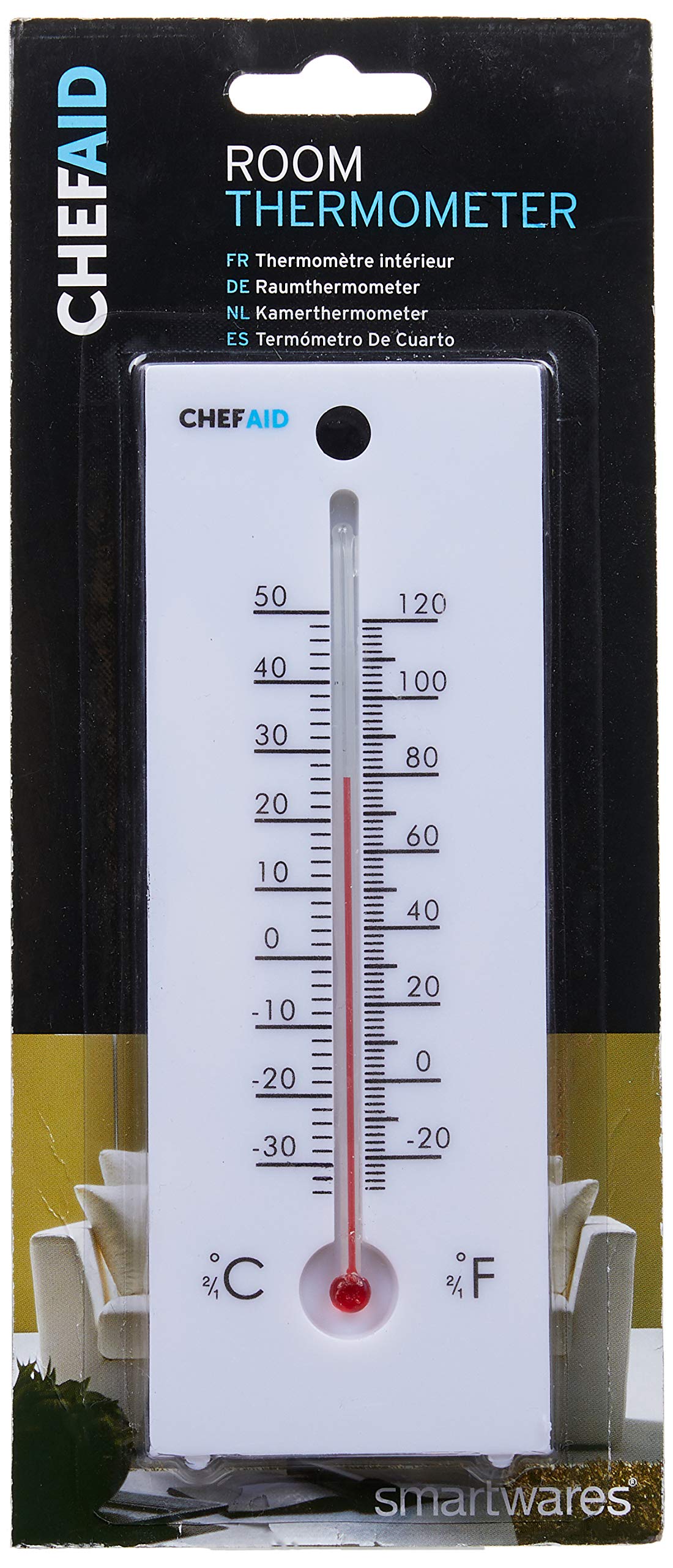 Chef Aid Room Thermometer - Carded -  room thermometer chef aid carded
