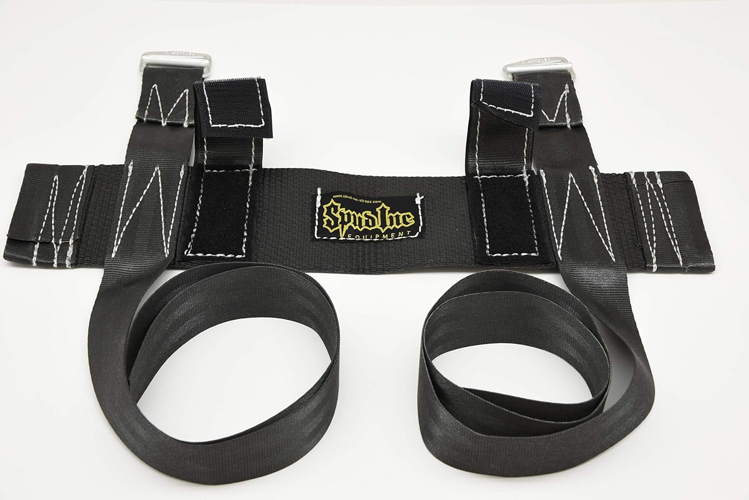Spud, Inc. The Safety Squat Bar Strap Attaches to Any