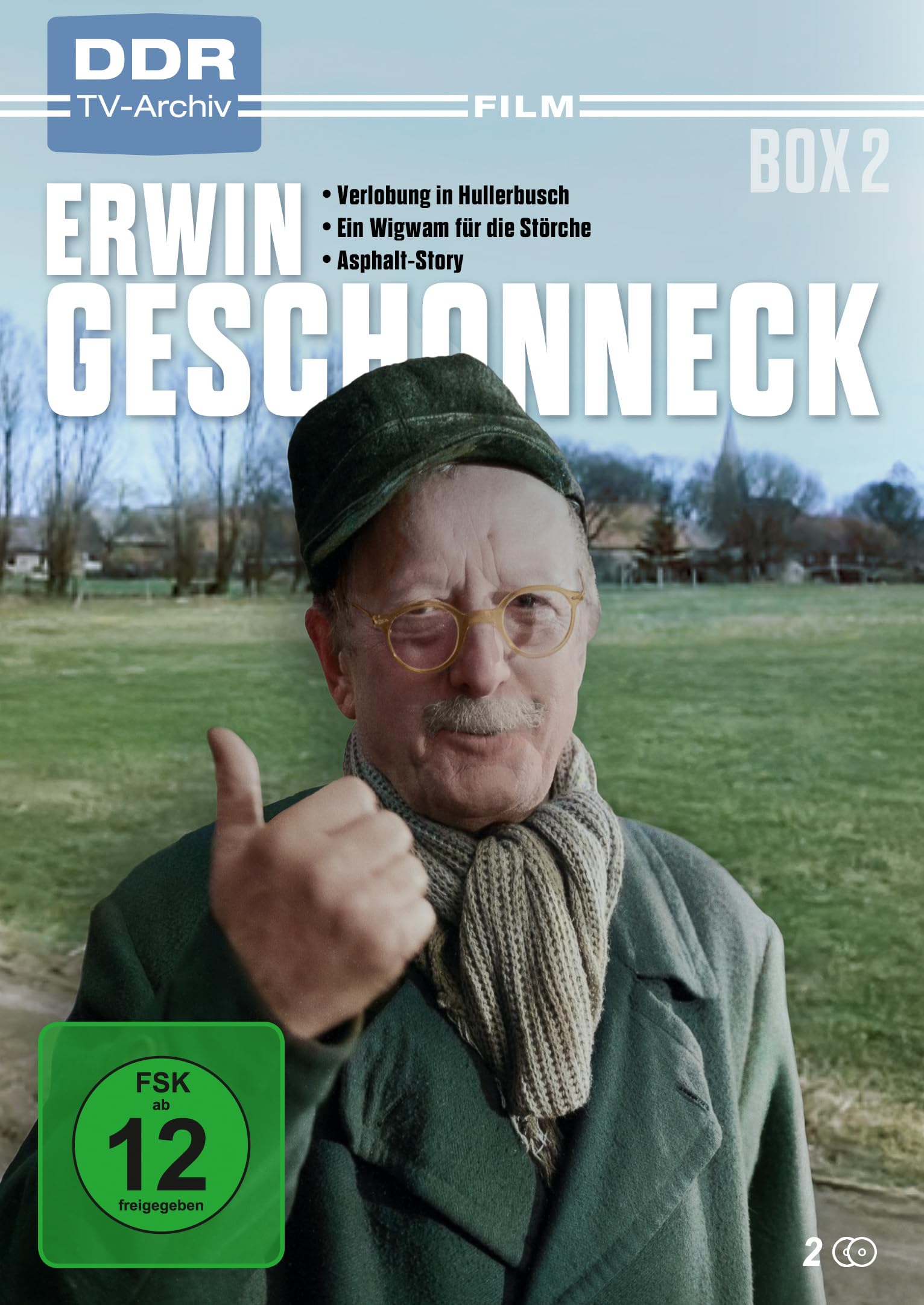Erwin Geschonneck-Box 2 del DDR TV-Archiv en una edición clásica alemana