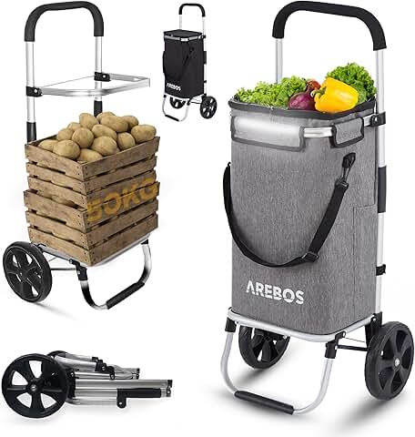 Poussette de marché 4 roues Easy Go | PLAYMARKET