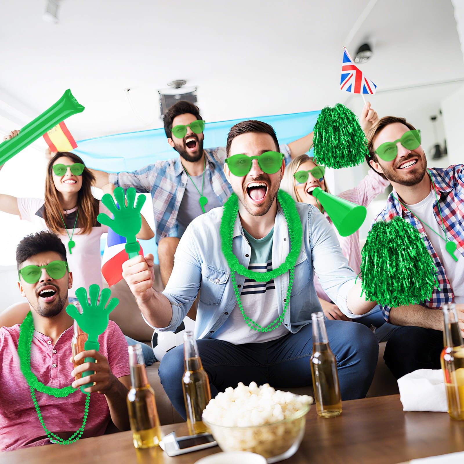 Soulchen Green 180 Pcs Team Spirit Day Accessori per Eventi