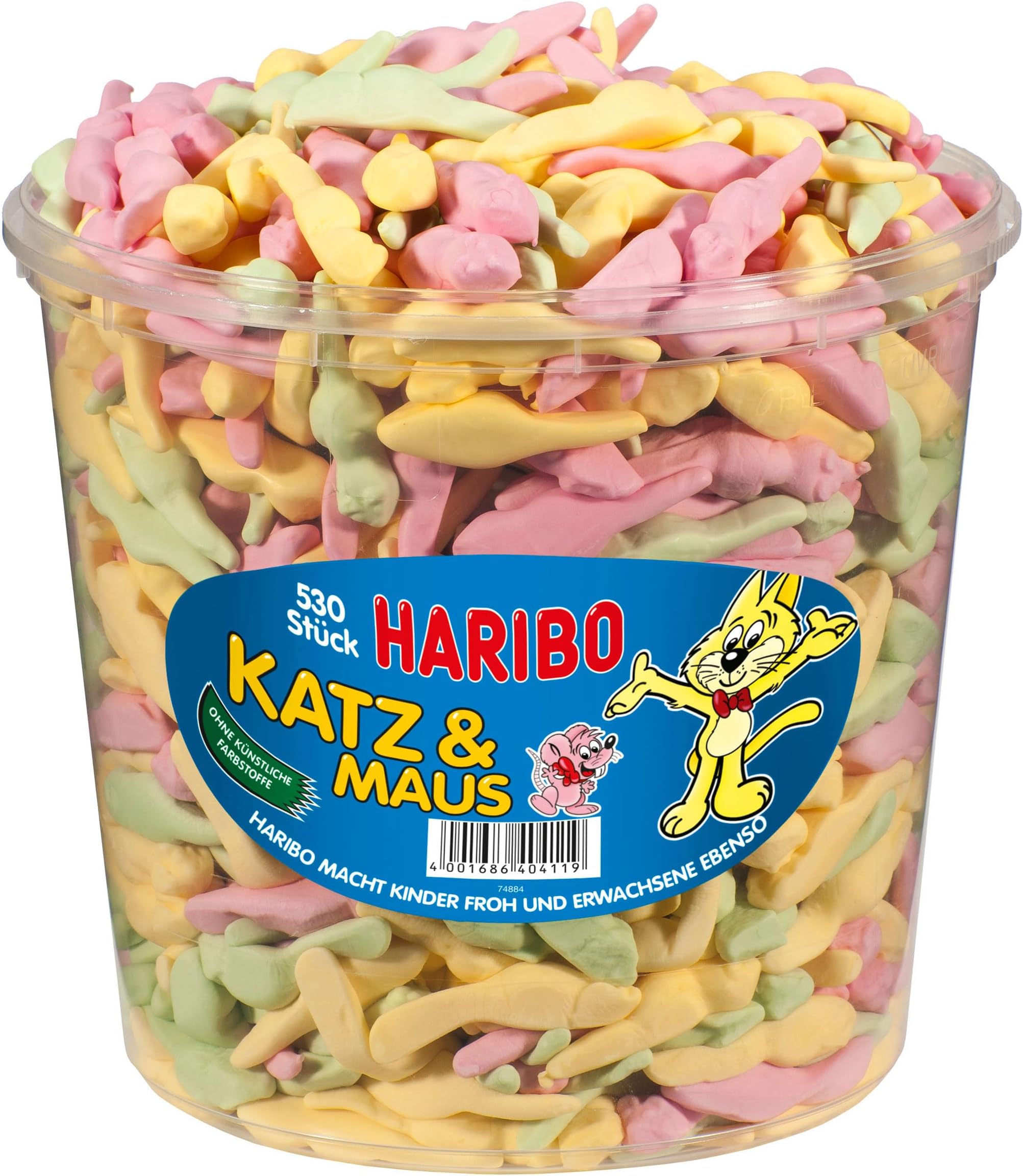 Haribo Katz & Maus 530 pcs