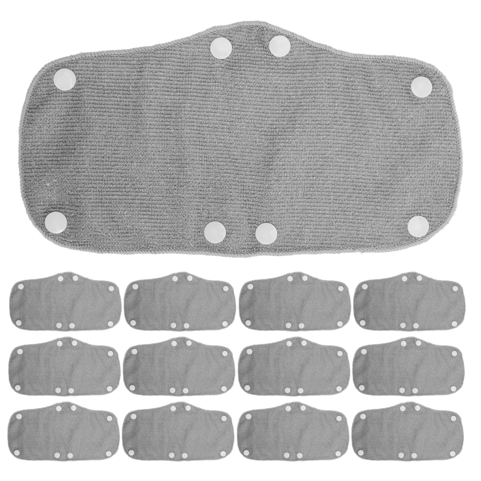 Bandas para Casco Reutilizables Broches, Absorción Máxima de Sudor, Forro Lavable para Casco de Seguridad, 24 Piezas, Compatibles para Uso Laboral y Protección Diaria