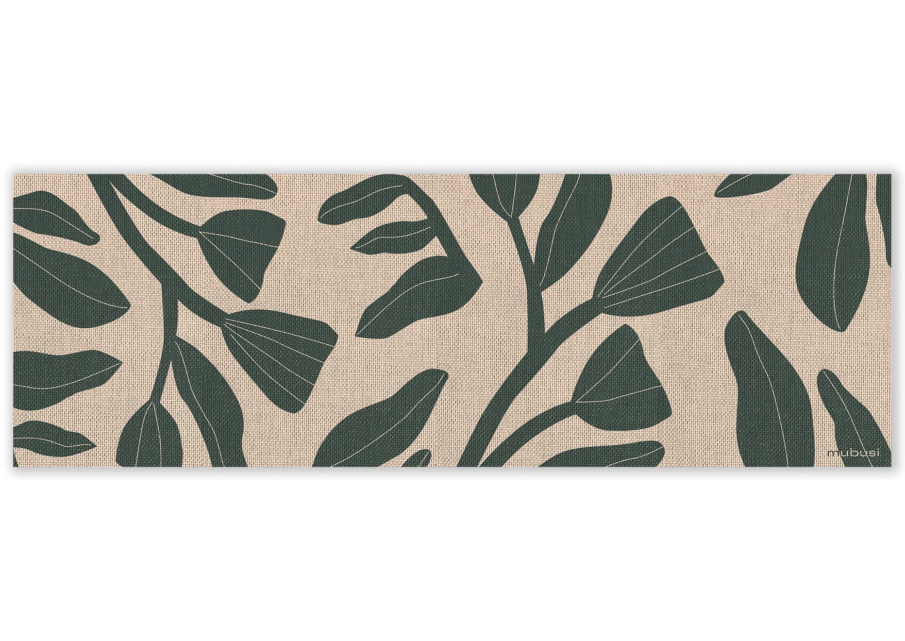 mubusi Alfombra Vinílica Cocina Salón - Varios Tamaños - (Sage 40x120 cm)