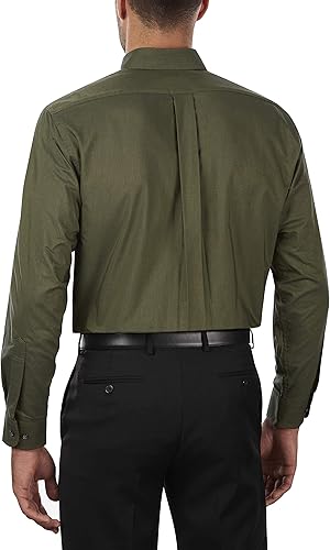 Miniatura 2 de Van Heusen - Camisa de vestir para hombre, corte regular Oxford lisa