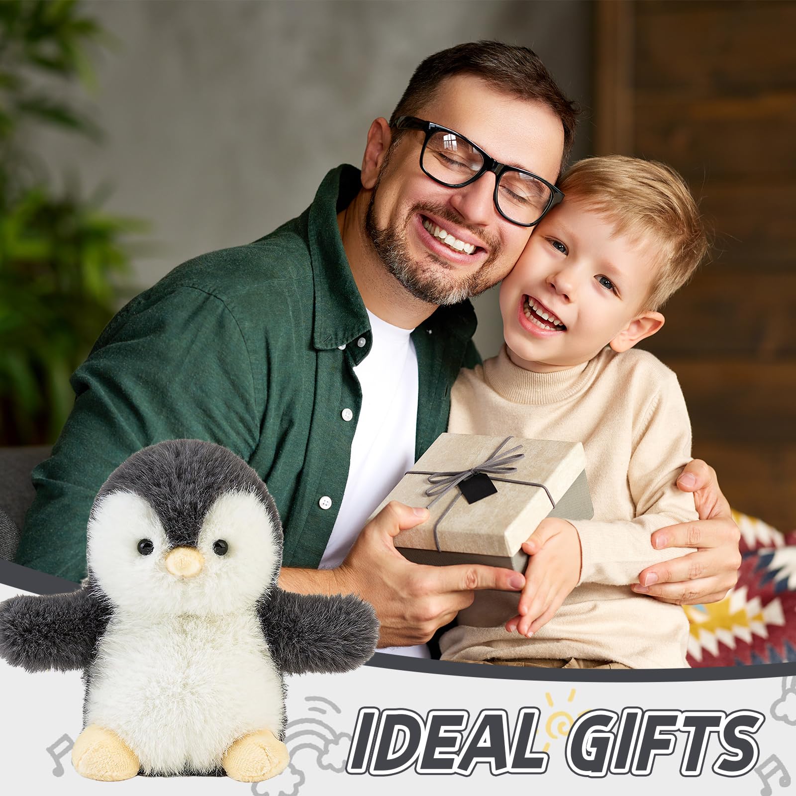 Nature Planet Pinguïn Knuffel - zachte pluche - 20 cm - knuffeldier Nature Planet Pinguïn Knuffel - zachte pluche - 20 cm - knuffeldier