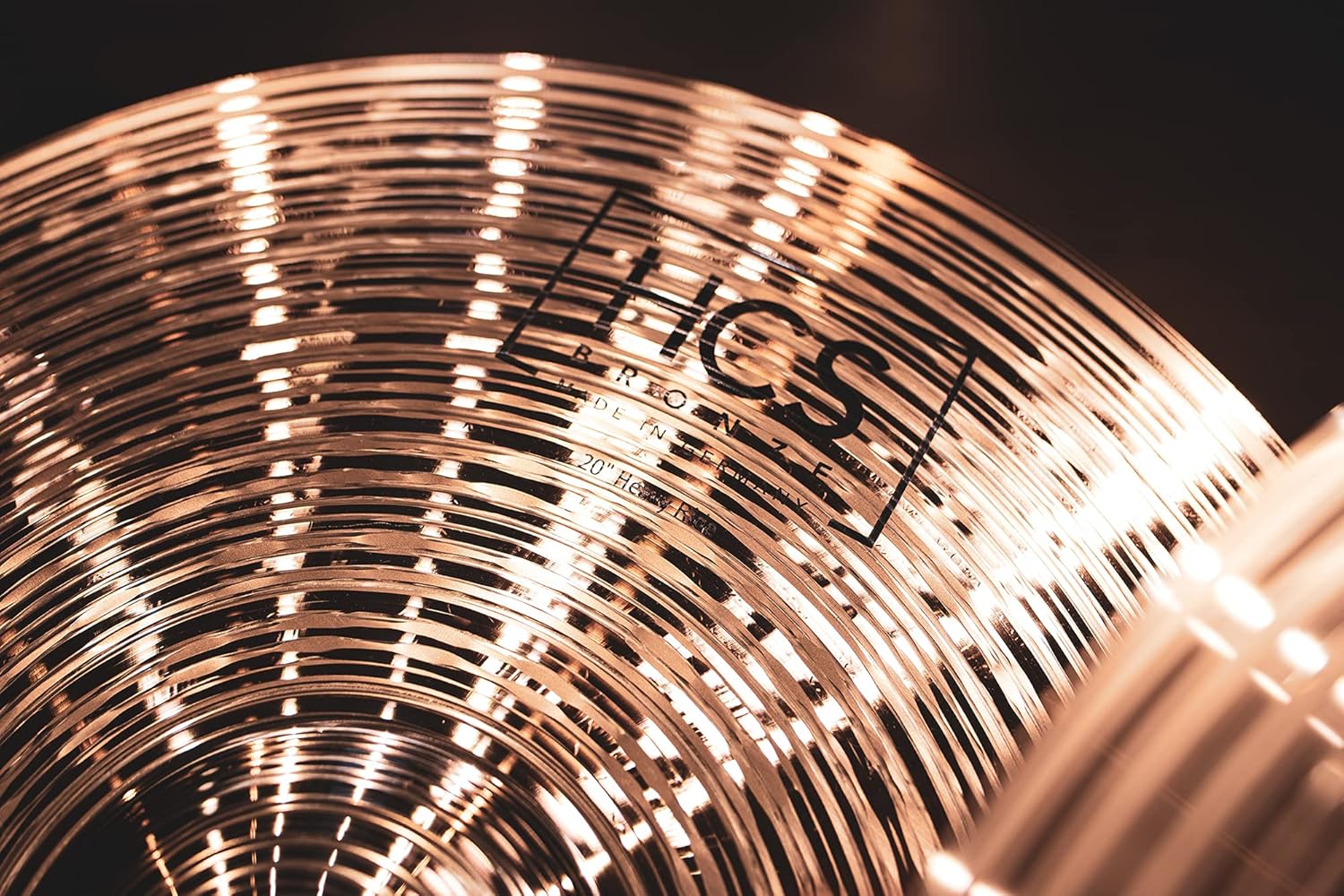 20” Heavy Ride – HCS Traditional Finish Bronze for Drum Set, Made In Germany, 2-YEAR WARRANTY