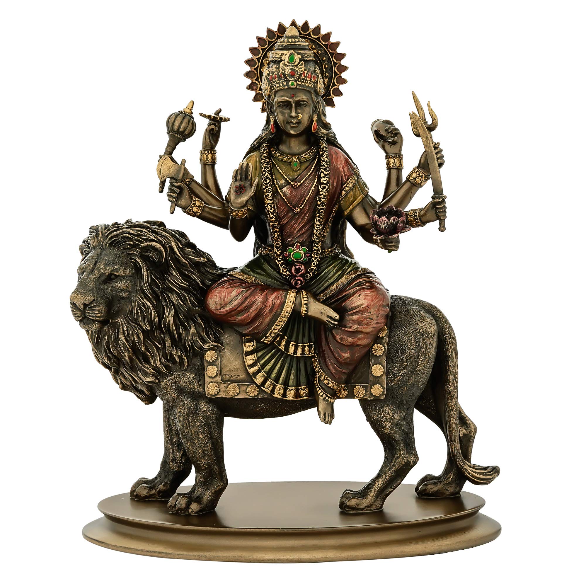 Buy Mukundra Art N Craft,12" Goddess Durga Statue for Home Decor