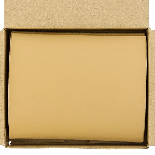 Miniatura 2 de Dura-Gold Hojas de papel de lija dorado de 14 de hoja de alta calidad, grano 800 (caja de 25)  4.5 x 5.5 pulgadas tamaño gancho y bucle trasero,