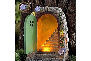 Enchanted Solar Fairy Door Garden Miniatures