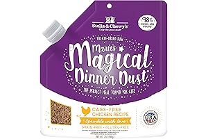 Stella & Chewy's Freeze-Dried Raw Marie's Magical Dinner Dust Cat Food Topper...