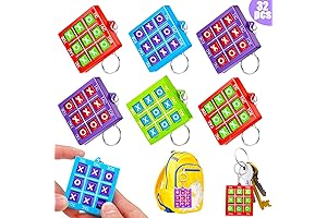 16 Pcs Cute Keychains Bulk: Unbeatable Classroom Prize, Birthday Party Favor, and Party Filler