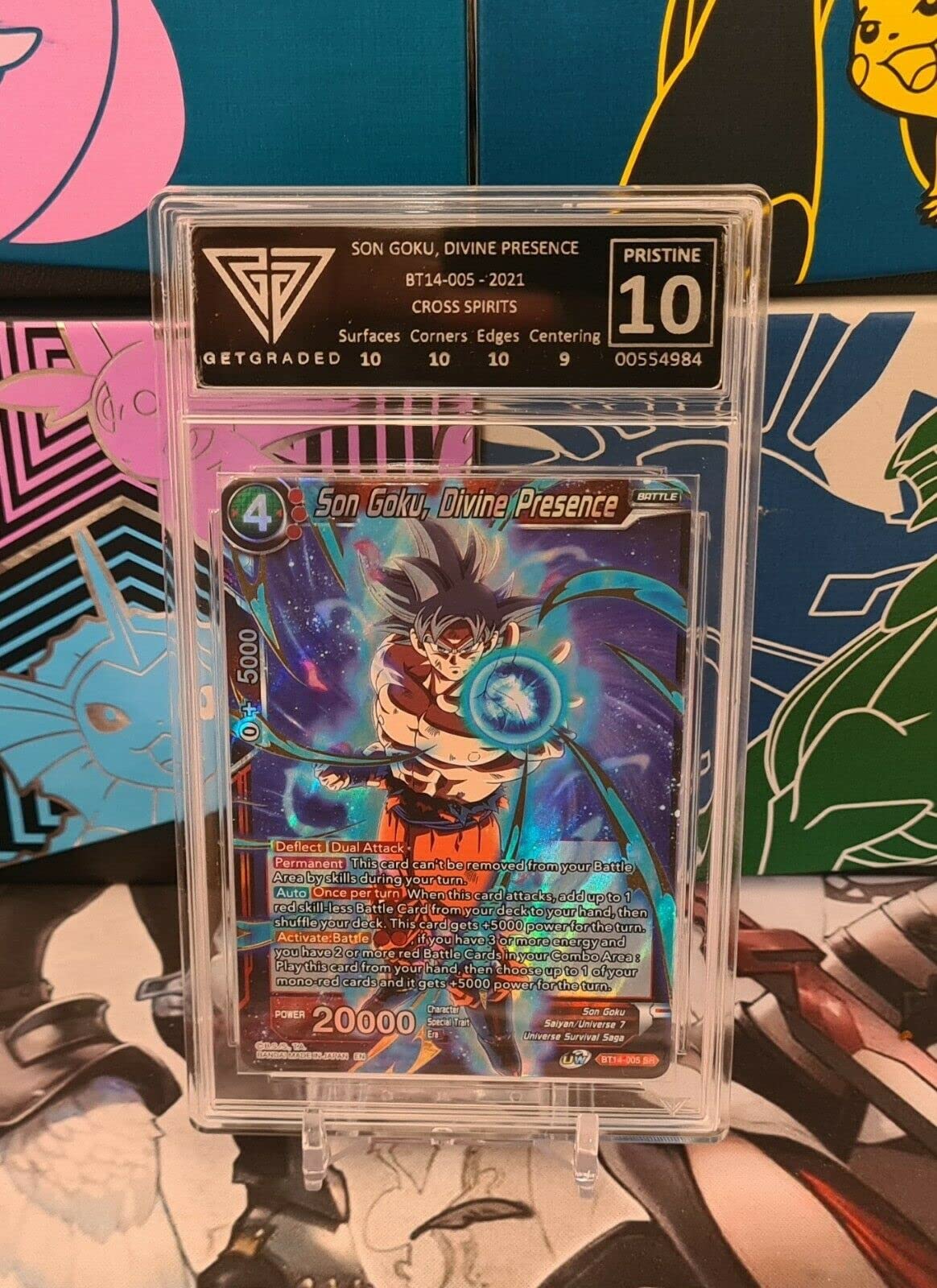 Buy DBS (Card Game) PRISTINE Dragon Ball Ultra Instinct Son Goku Divine