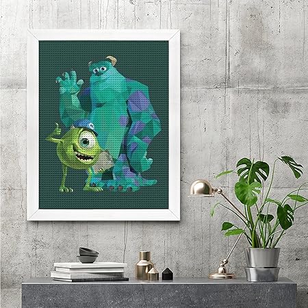 Amazon モンスターズインク ダイヤモンドアート 5dダイヤモンドキット 木製額縁 塗装 ペインティング 装飾 ギフトセット Diy 手芸 40x50cm 全面貼り付けタイプ ビーズアート 大人 子ども ハンドメイド 刺しゅうキット 通販 Amazon モンスターズインク ダイヤモンドアート 5dダイヤモンドキット 木製額縁 塗装 ペインティング 装飾 ギフトセット Diy 手芸 40x50cm 全面貼り付けタイプ ビーズアート 大人 子ども ハンドメイド 刺しゅうキット 通販