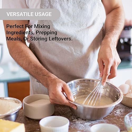 Miniatura 4 de American Metalcraft SSB400Bol para mezcla de acero inoxidable 4 cuartos de galón