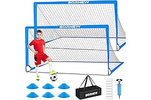 6x4 Portable Soccer Goals: Enhance Your Backyard Practice Sessions