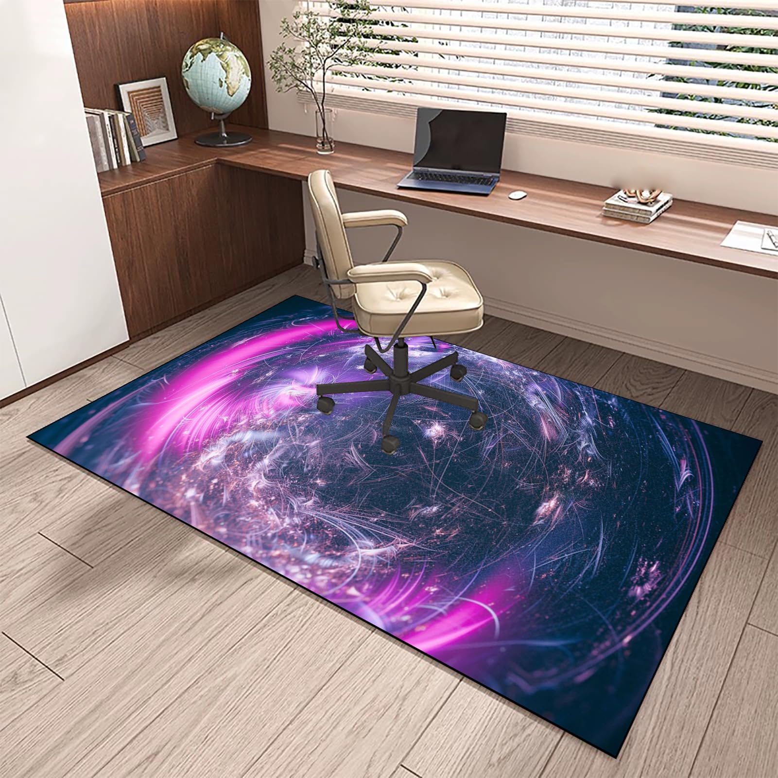 70 x 120 cm Protège Parquet Chaise roulettes pour Gaming et Le Travail, Tapis Chaise Gaming Antidérapant, Tapis Protection de Sol, Tapis de Chaise pour Les Chaises de Jeu ou de Bureau