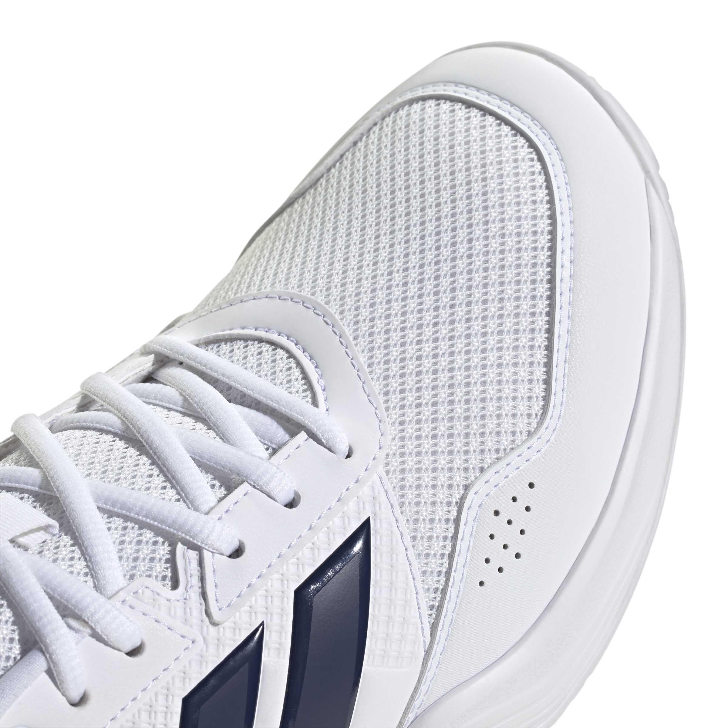 adidas Mezczyzni Gamecourt 3 Tennis Shoes, ftwr white/dark blue/core black, 42 2/3 EU