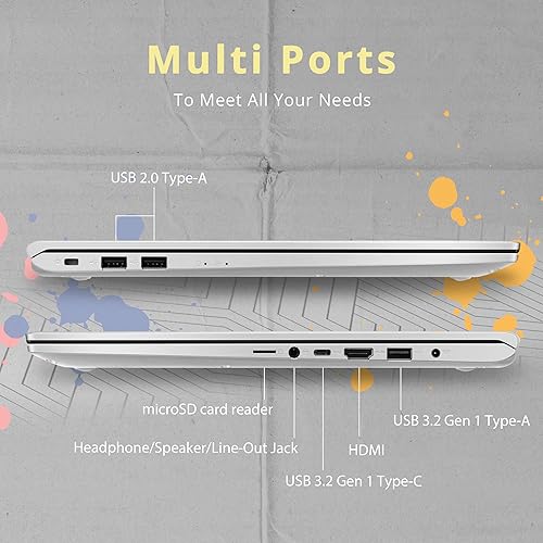 Miniatura 8 de ASUS Portátil VivoBook 17 K712EA Core i5-1135G7, SSD de 512 GB, 8 GB de RAM, pantalla Full HD de 17.3 pulgadas (renovada)