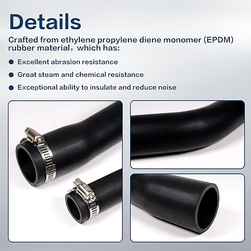 Miniatura 15 de Kit de llenado de combustible y manguera de ventilación para Jeep Wrangler YJ 1987-1995 con tanque de plástico de 20 galones que reemplaza 52040079