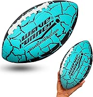 Vista 16 de Wave Runner Grip It - Balón de Fútbol Americano Impermeable de Tamaño Junior, Tamaño 9.25, Duradero y Doble Cordón, Perfecto para Accesorios
