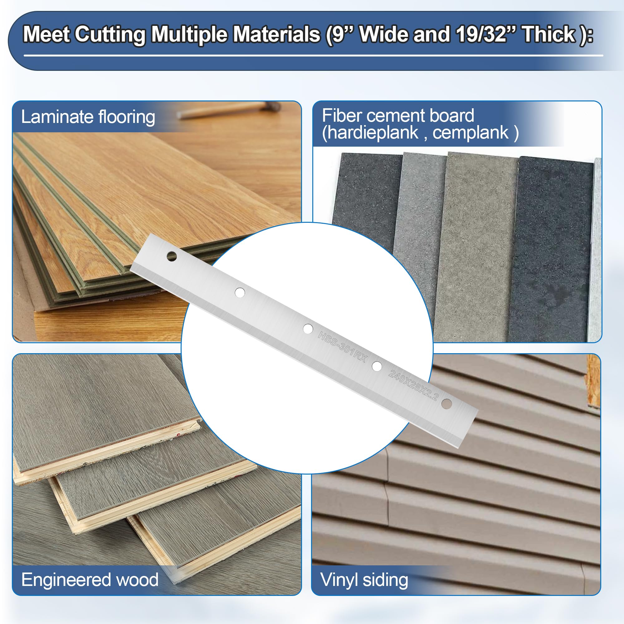 2100006 Ersatzklinge für Laminatböden, 22,9 cm