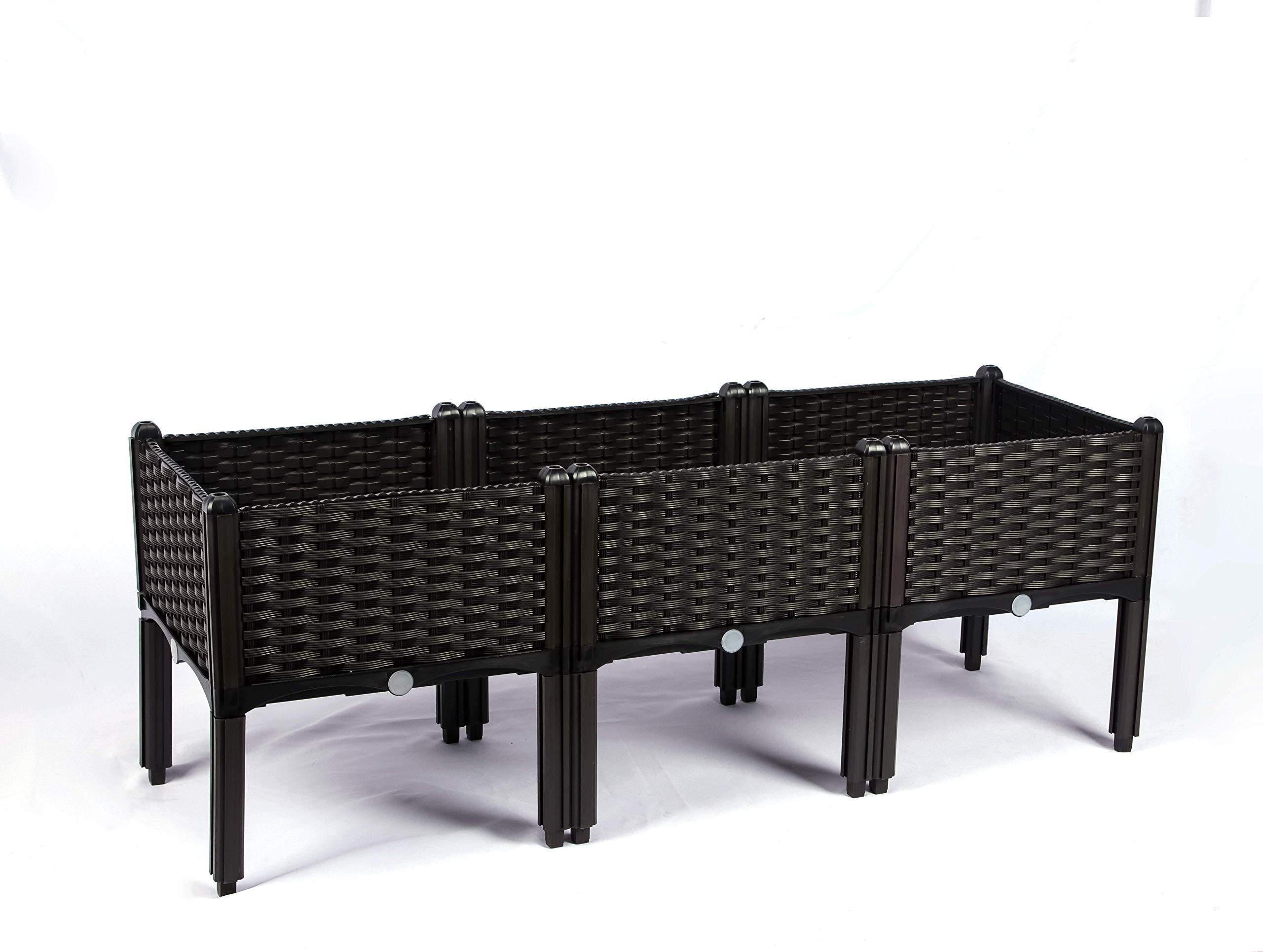 Self-Watering Plastic Planter Box (15.75"x47.24"x18.11")