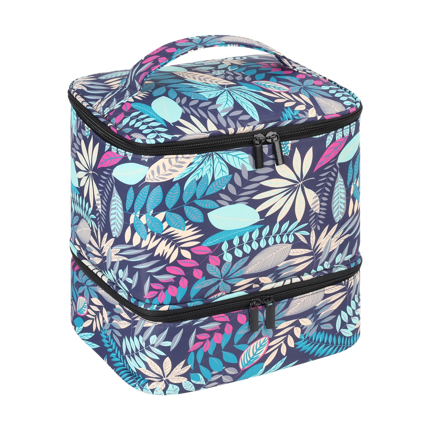 Amazon.com: KGMCARE Portable Nail Polish Storage Bag with UV Light