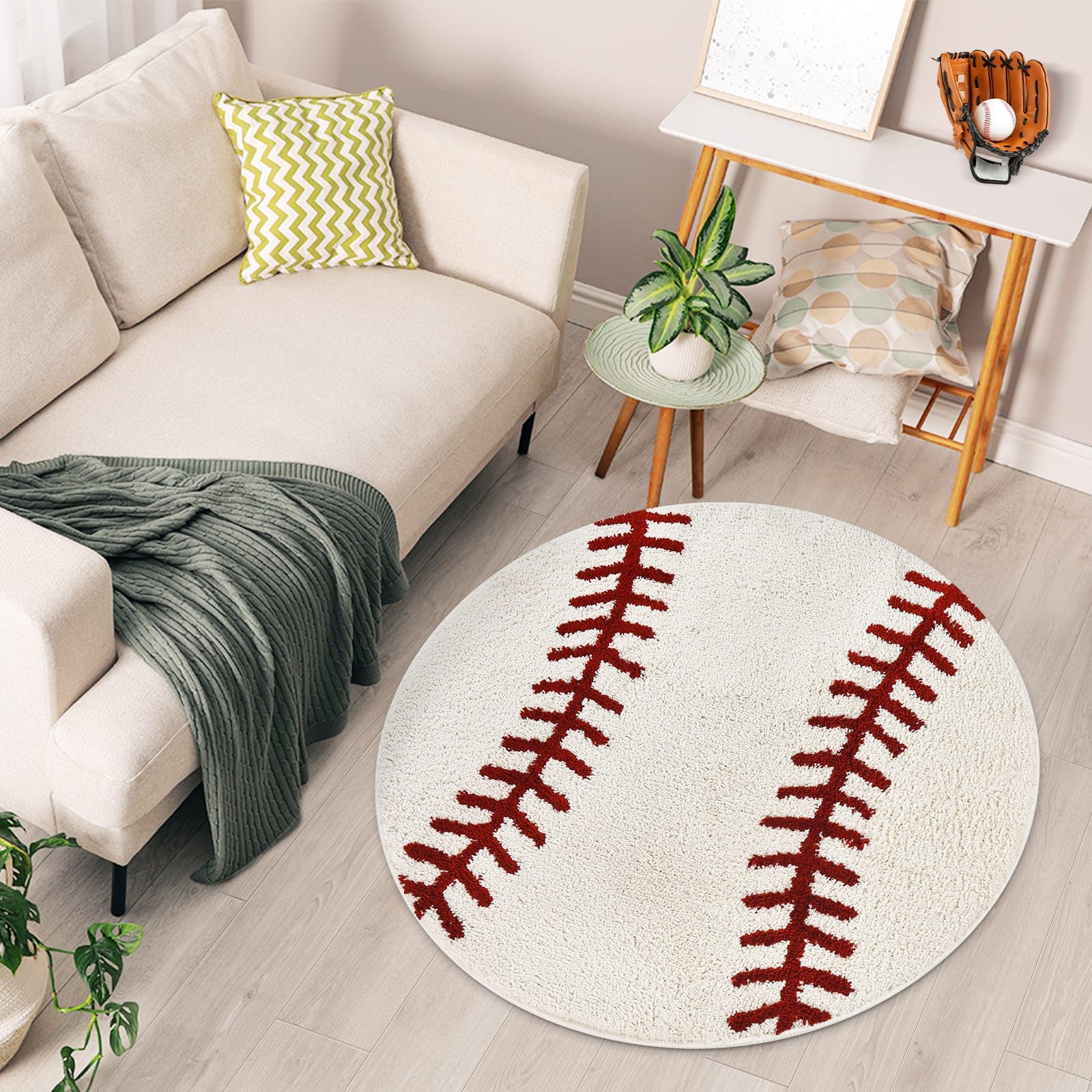 Amazon.com: Cool Baseball Rug for Men Room Decor 36