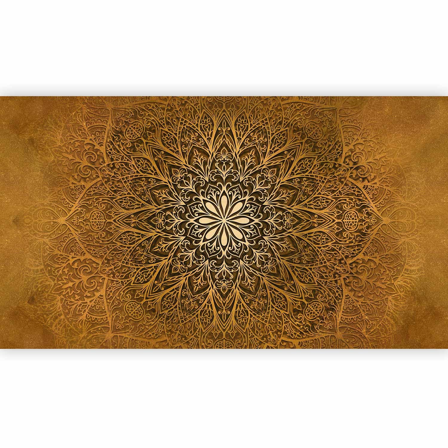 artgeist Wall Mural Mandala 193x110 in - XXL Peel and Stick Self-Adhesive Foil Wall Mural Removable Sticker Premium Print Picture Image Design Home Decor f-A-0491-x-c