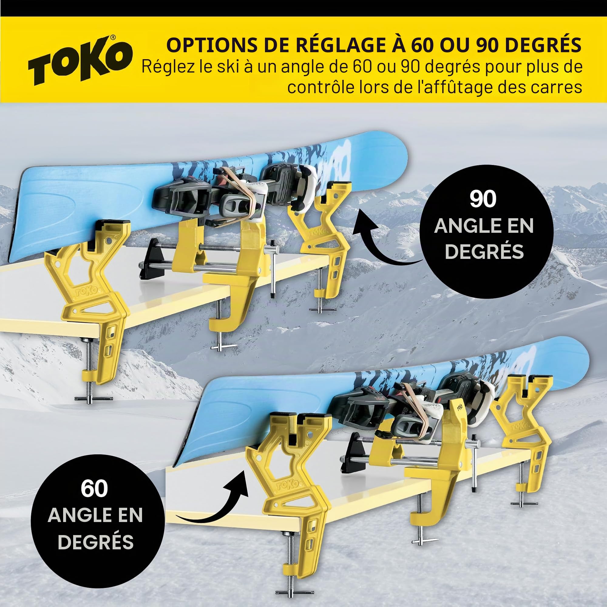 TOKO étau de Ski Freeride