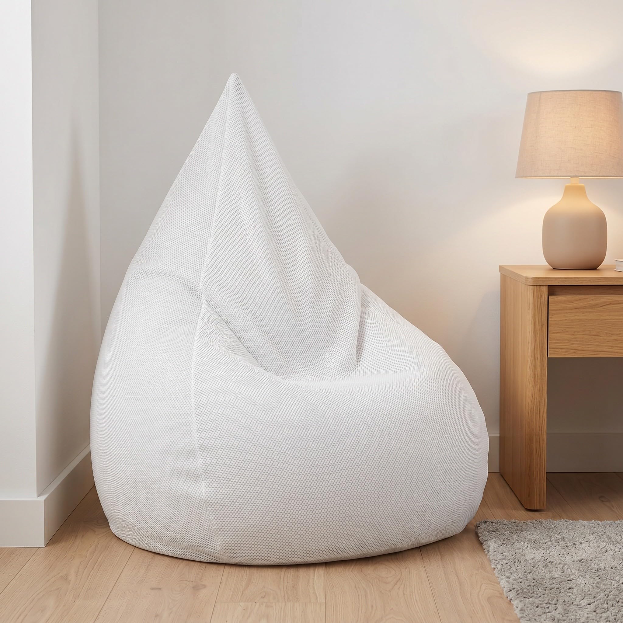EXCEART 3 Piezas Funda Interior para Sillón Tipo Beanbag, Malla