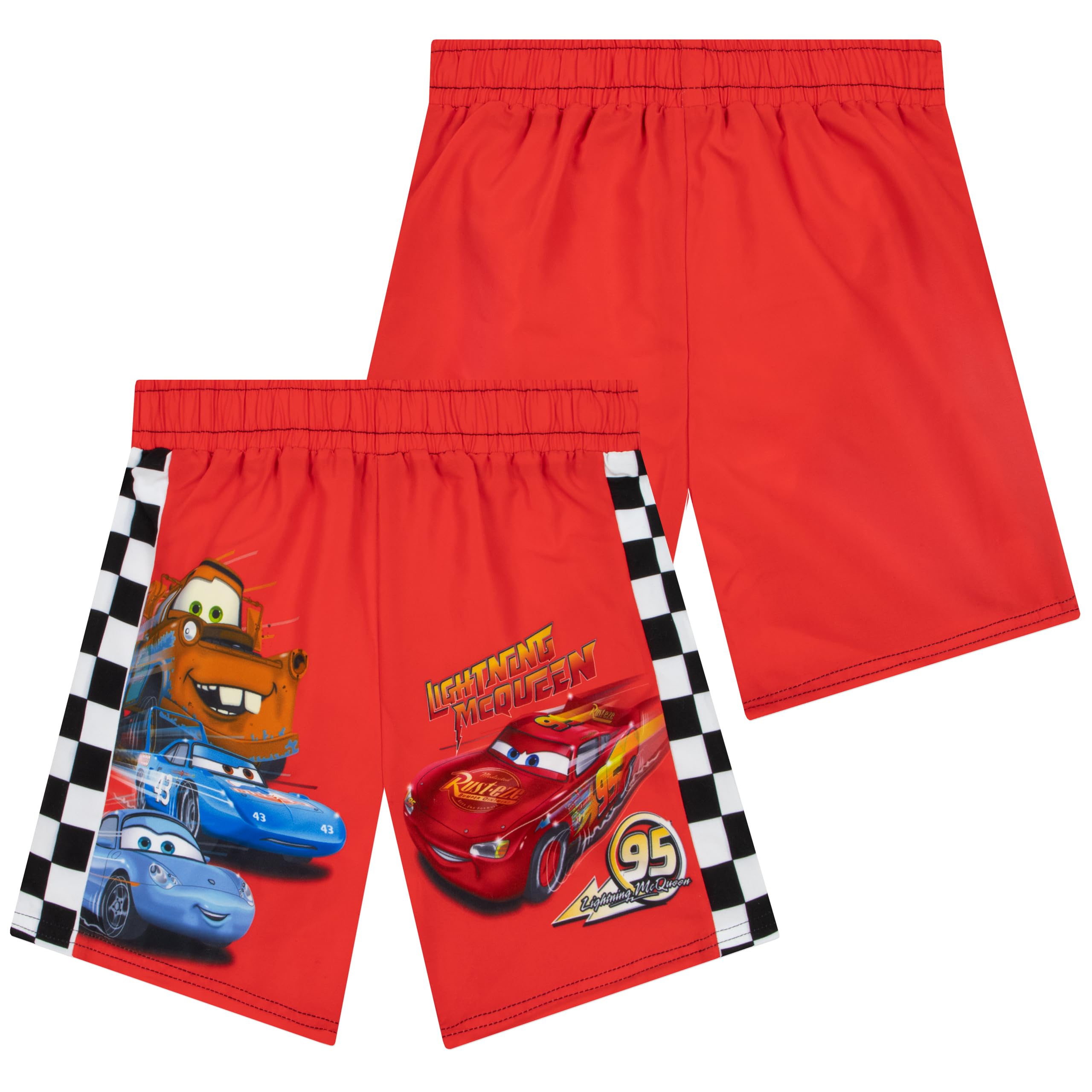 Disney Short Bain Garcon, Maillot De Bain Garcon Lightning McQueen, Short De Piscine Cars