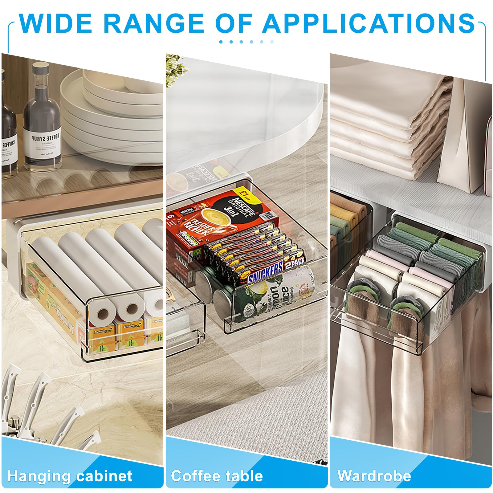 CASSETTIERA TERRY VISION 13 A 8 SCOMPARTI 4 PZ - Foto 3