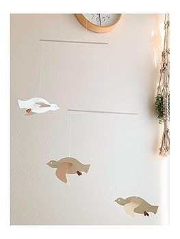 Amazon | モビール 「かもめ」 大人のインテリア W40cm×H50cm