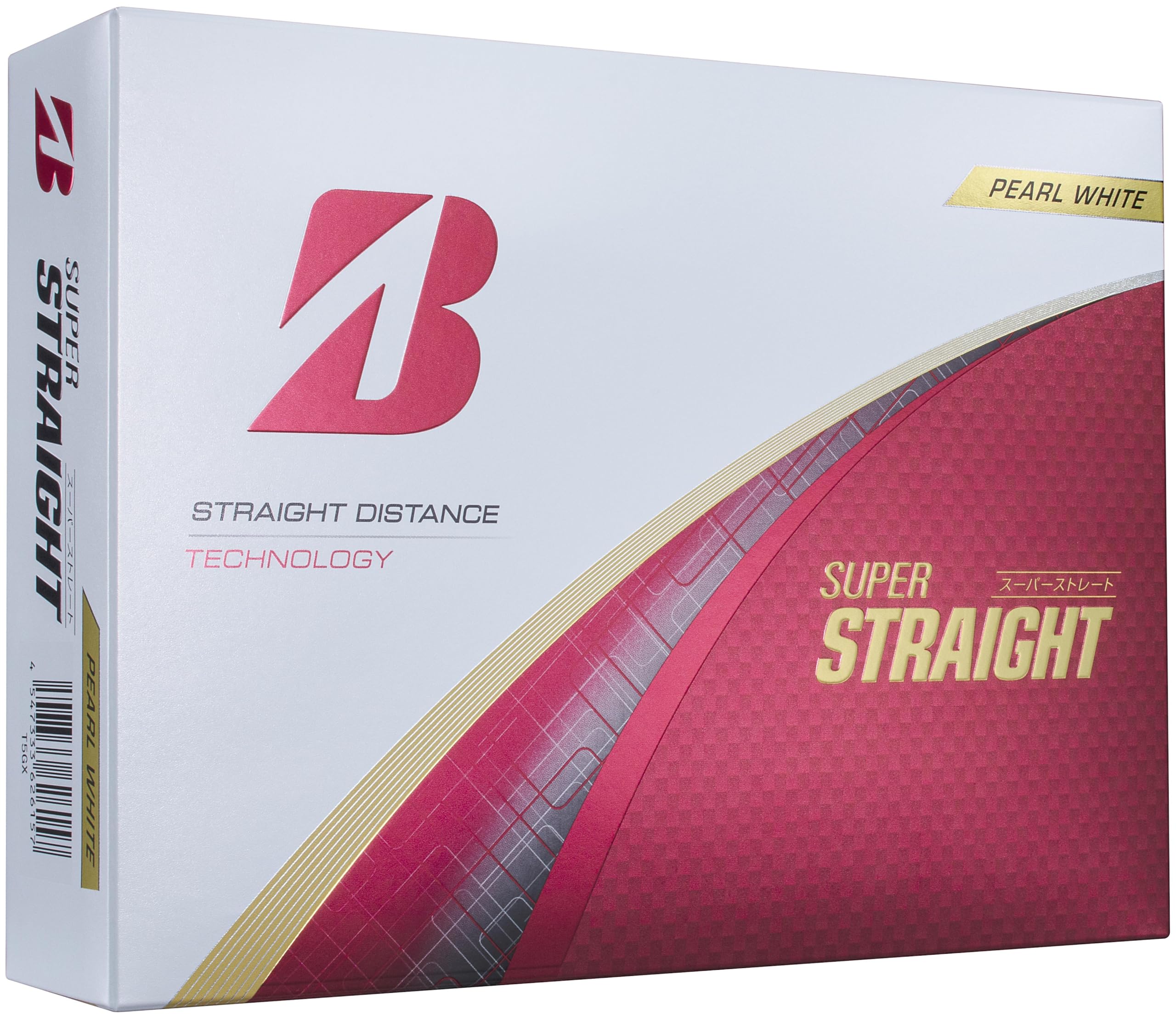 Amazon.co.jp: BRIDGESTONE(ブリヂストン)ゴルフボール SUPER STRAIGHT