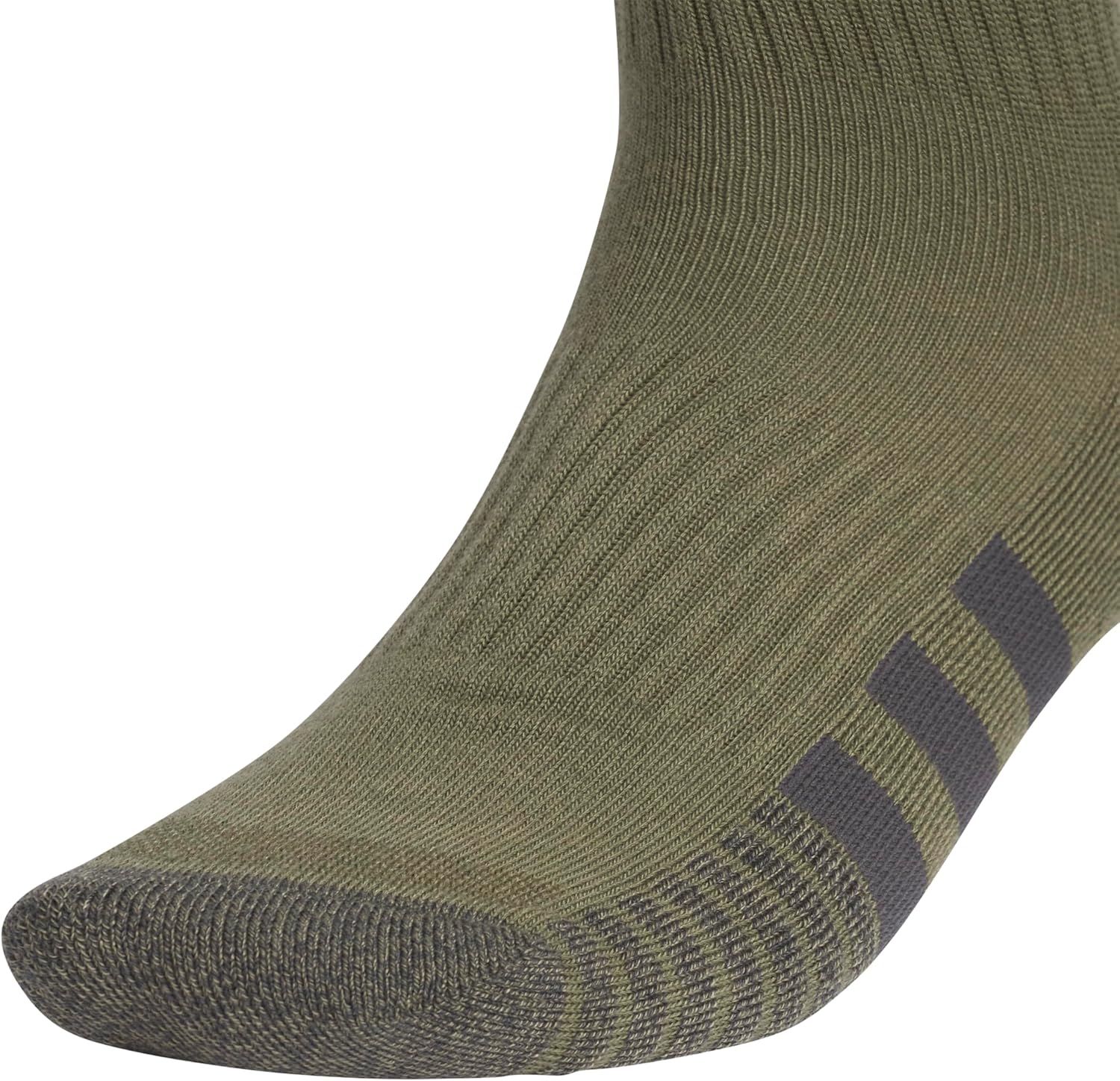 adidas mens Cushioned Quarter Ankle Socks (3-pair Pack) - Image 2