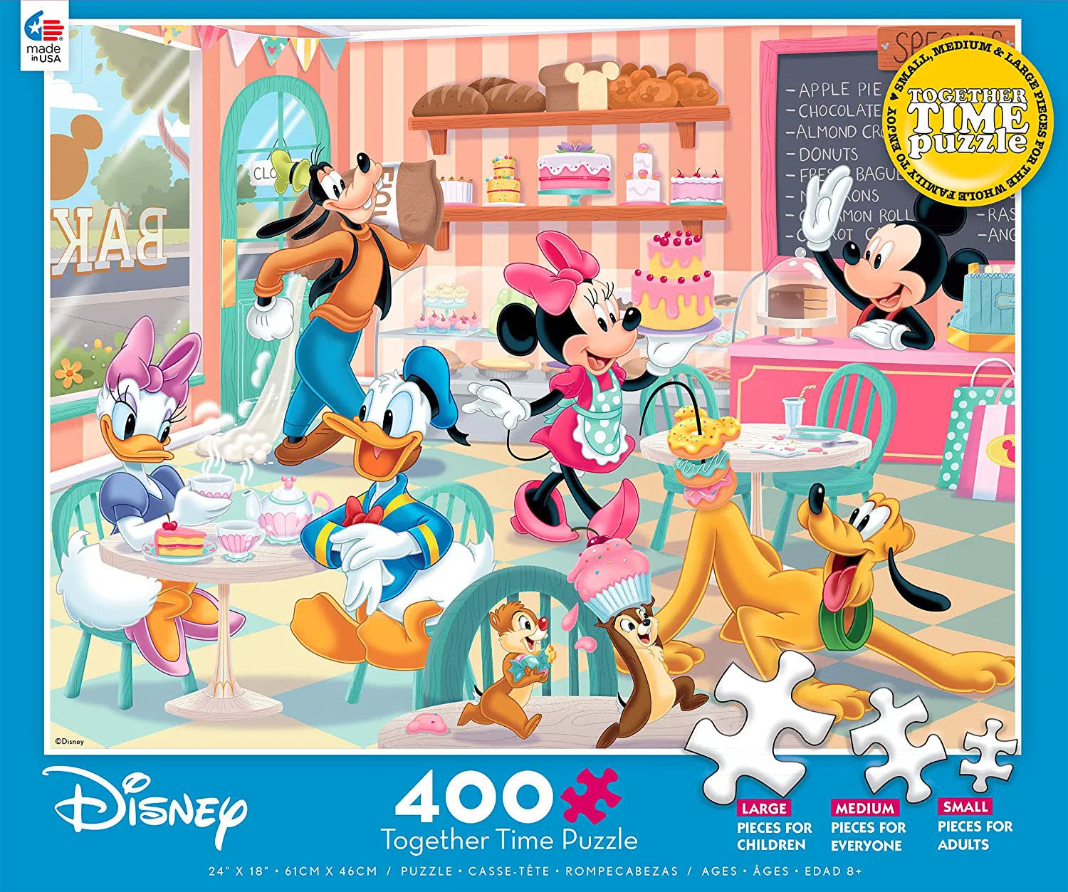 Ceaco - Disney - Together Time Collection - Bakery - 400 Piece Jigsaw Puzzle