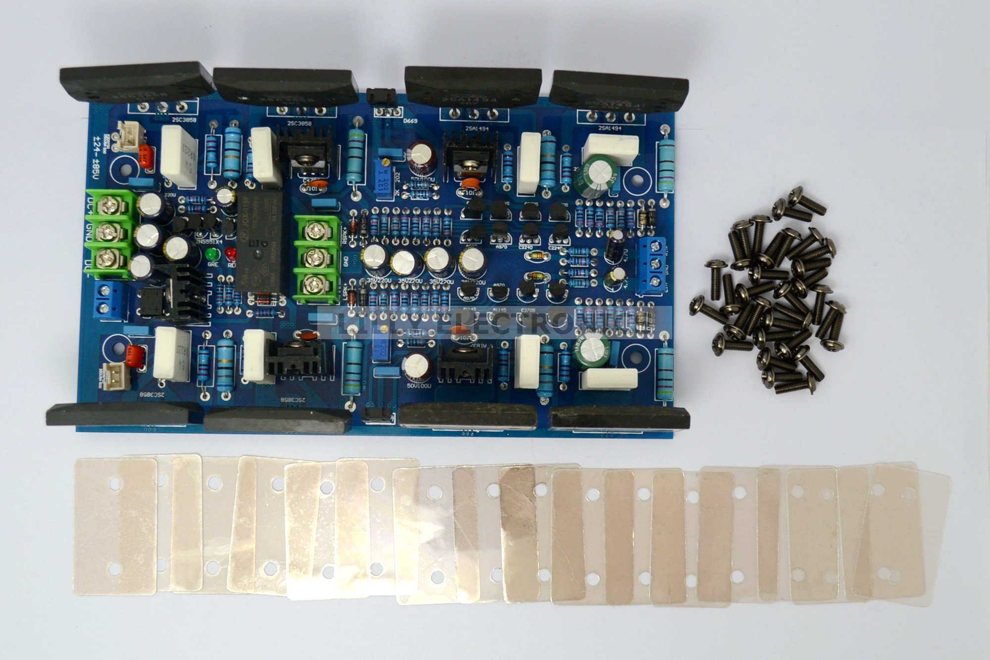 2SA1494 / 2SC3858 Carte amplificateur à deux canaux