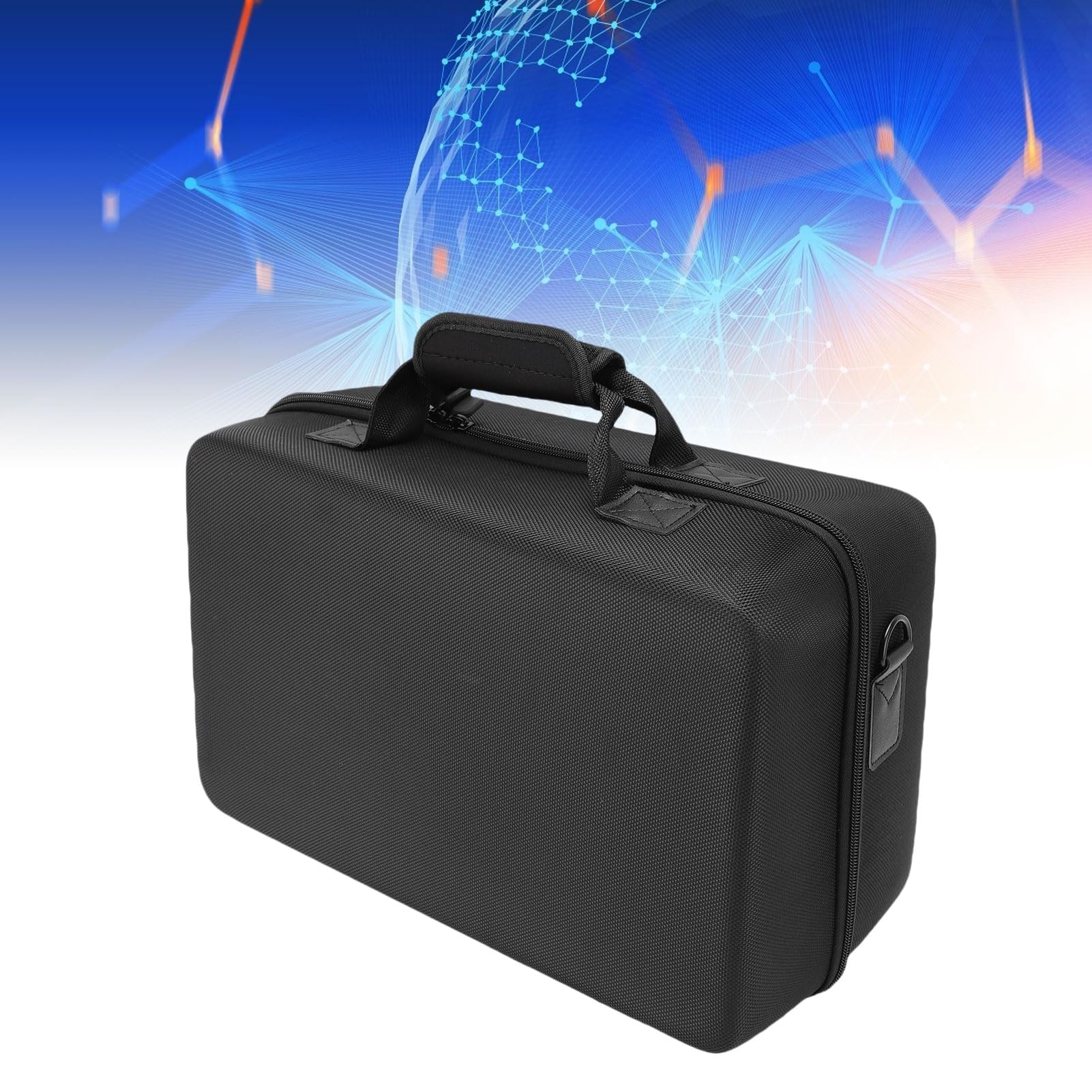 Fabater Casella di Trasporto con Scatole di Console Dura, Memoria con Grande capacità per il Controller e Accessori, Impermeabile (BLACK)