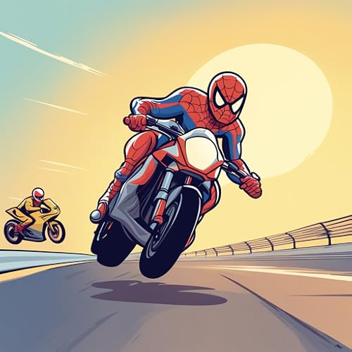 superhéroe Motor Bicicleta Carreras Juegos Para Niños, Araña Héroe Motocicleta Carrera Juegos, Mega Rampa Truco Bicicleta Juegos, Araña Bicicleta Truco Juegos, Motocicleta Juegos 3D, Niños Juegos