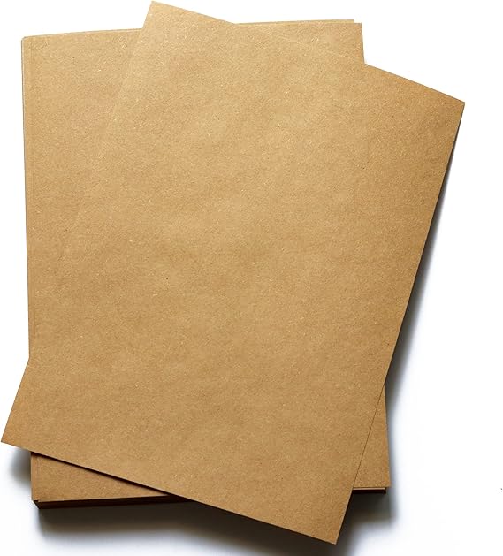 A4 Kraft Paper 100GSM 100 Sheets Bundle, Craft Paper for Printing