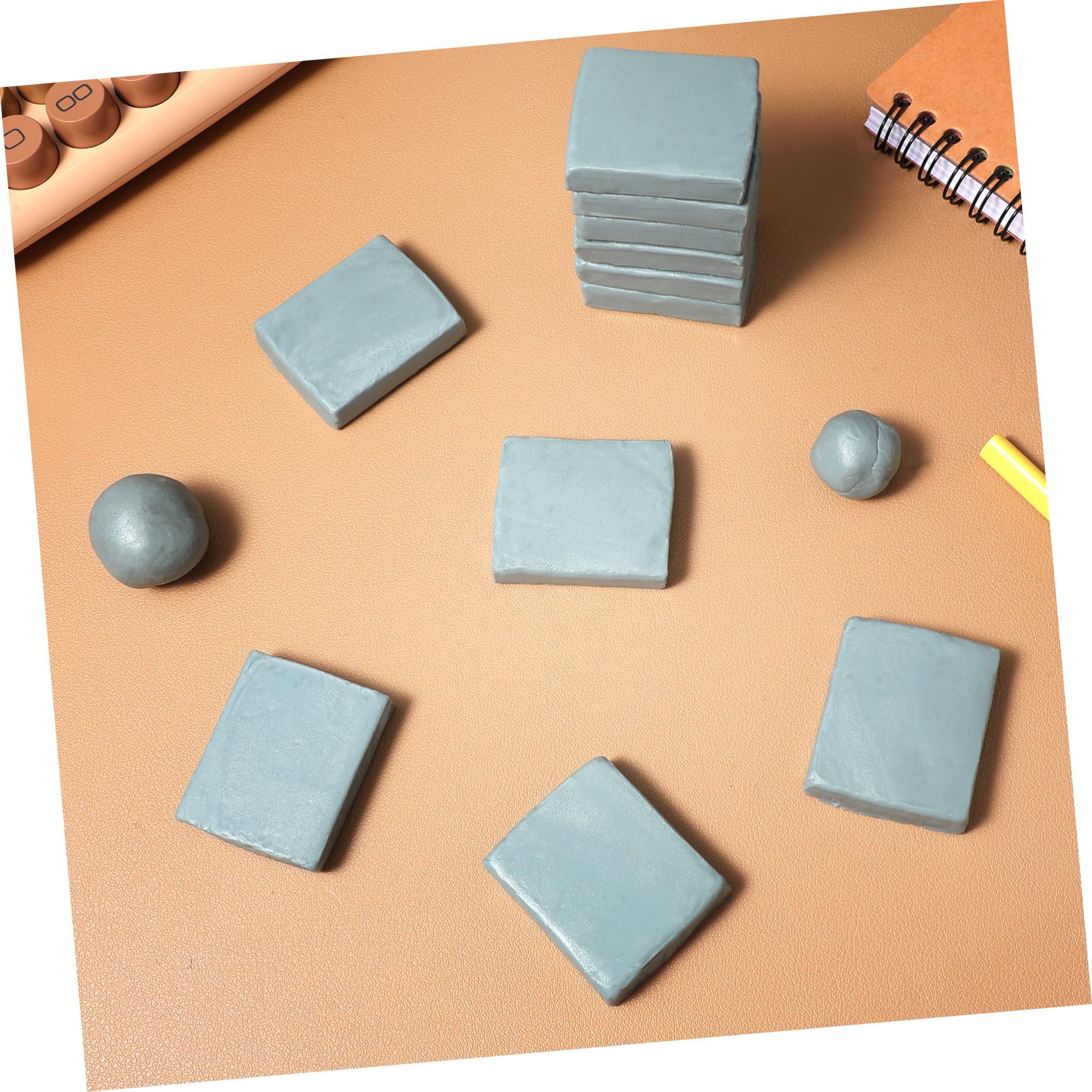 NUOBESTY 5 Juegos Goma De Borrar Borradores De Pintura Borradores De Arte Para Dibujar Escudo De Borrador Gomas De Borrar Amasadas Para Artistas Moldeable Arcilla De Moldear Blue 12 Uds * 5