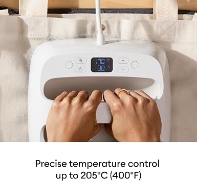 Cricut EasyPress SE (9 in x 9 in), Heat Press Machine for T-Shirts, Pillows, Tote Bags & More, Advanced Ceramic-Coated Heat Plate with Precise Temperature Control - Raspberry