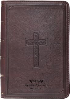 Personalized Large Print KJV Compact Holy Bible for Wedding Ceremony Christian Faith Vows Gift | Groom and Bride Bible Includes Up to 3 Rows of Custom Text