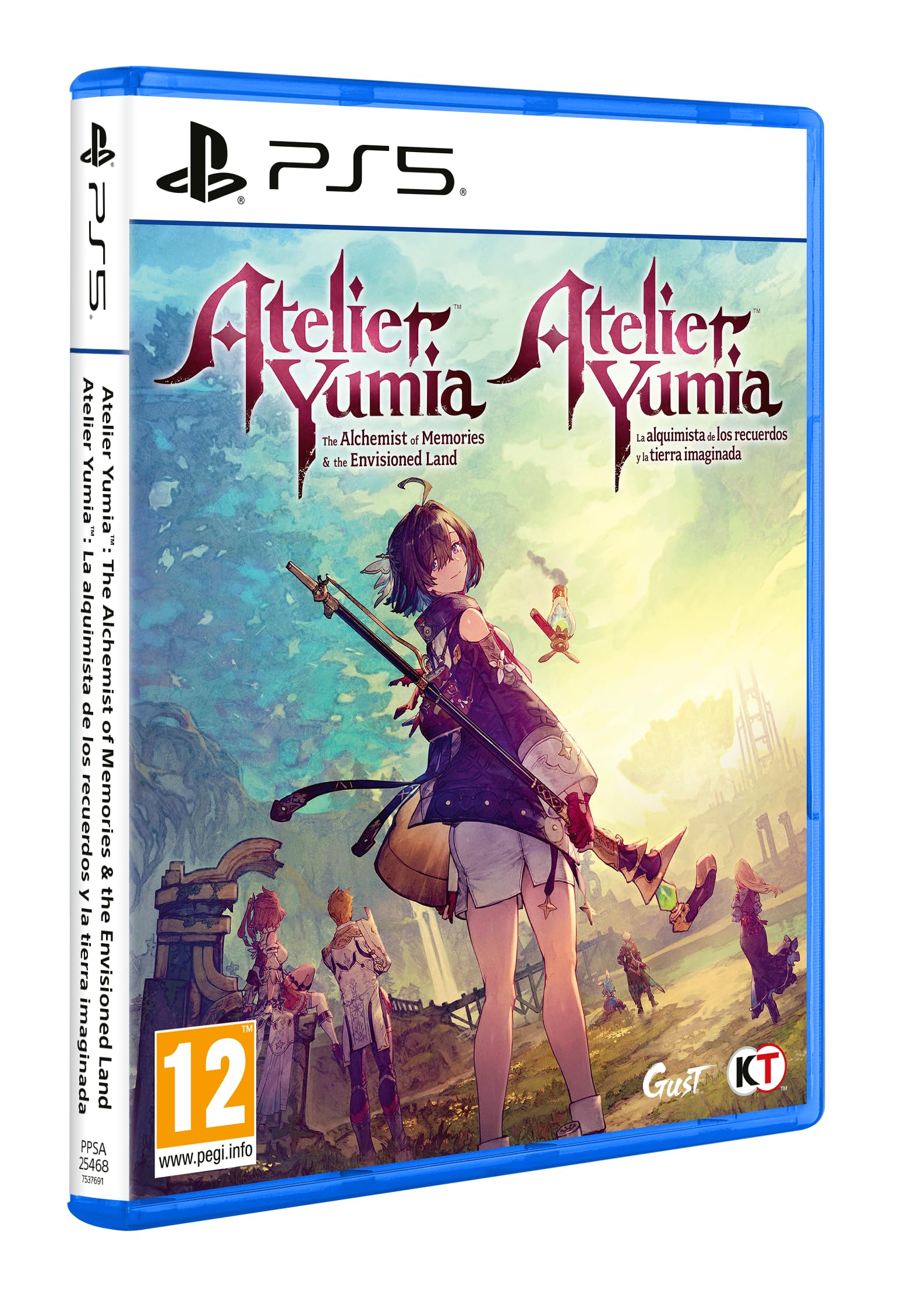 Carátula de Atelier Yumia - La Alquimista de los Recuerdos y la Tierra Iluminada para PS5 (edición PAL España)